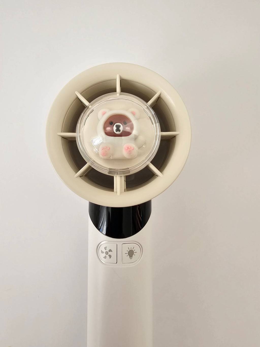 Bear LED Handheld Fan (USB Rechargeable)