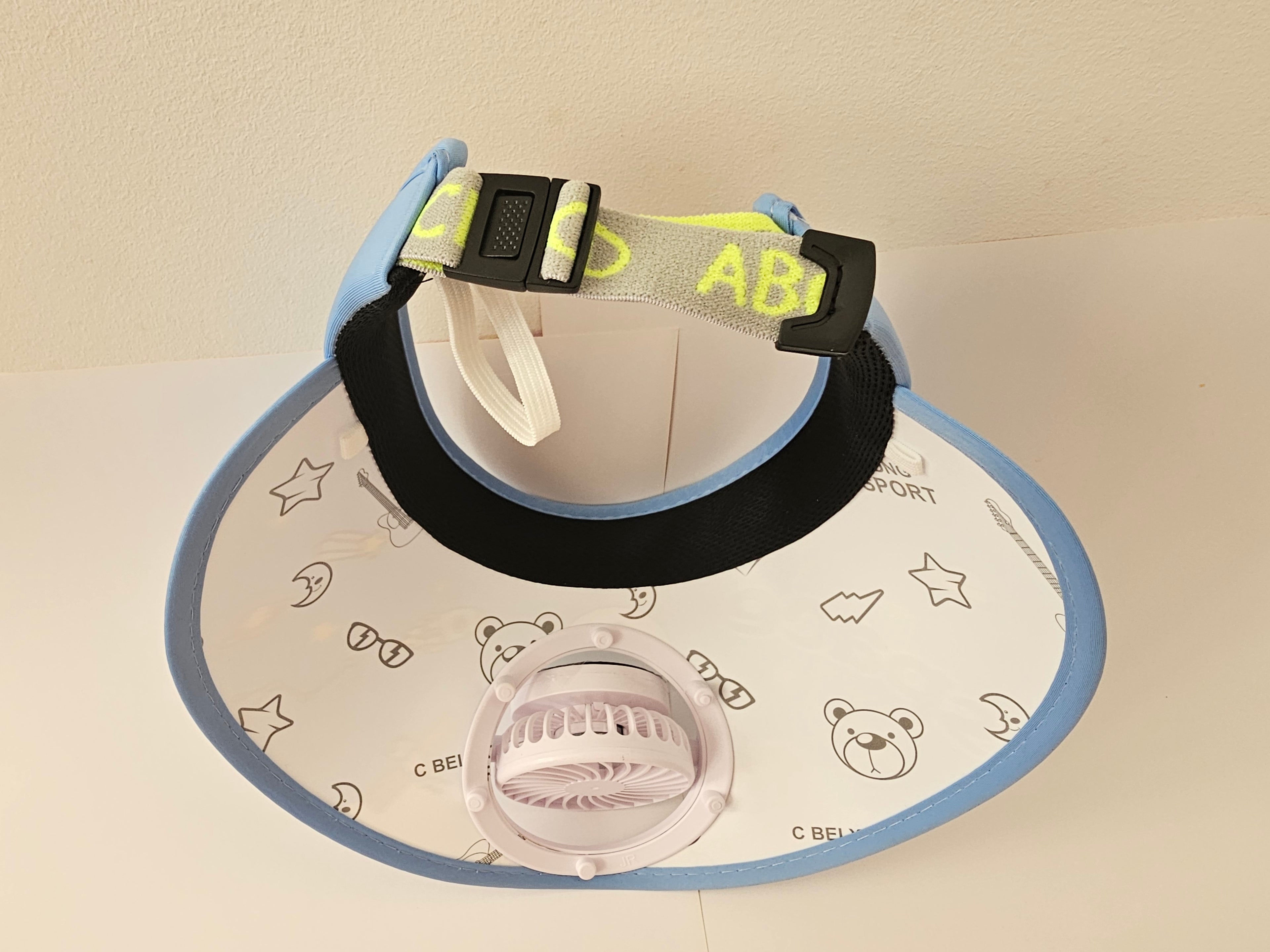 Solar Powered Fan Cap for Kids (Blue) – Eco-Friendly Cooling Hat for Outdoor Play