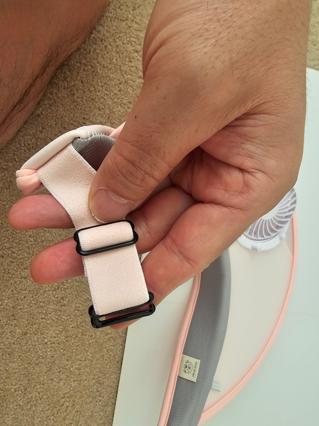 Solar Powered Fan Cap for Kids (Pink) – Eco-Friendly Cooling Hat for Outdoor Play