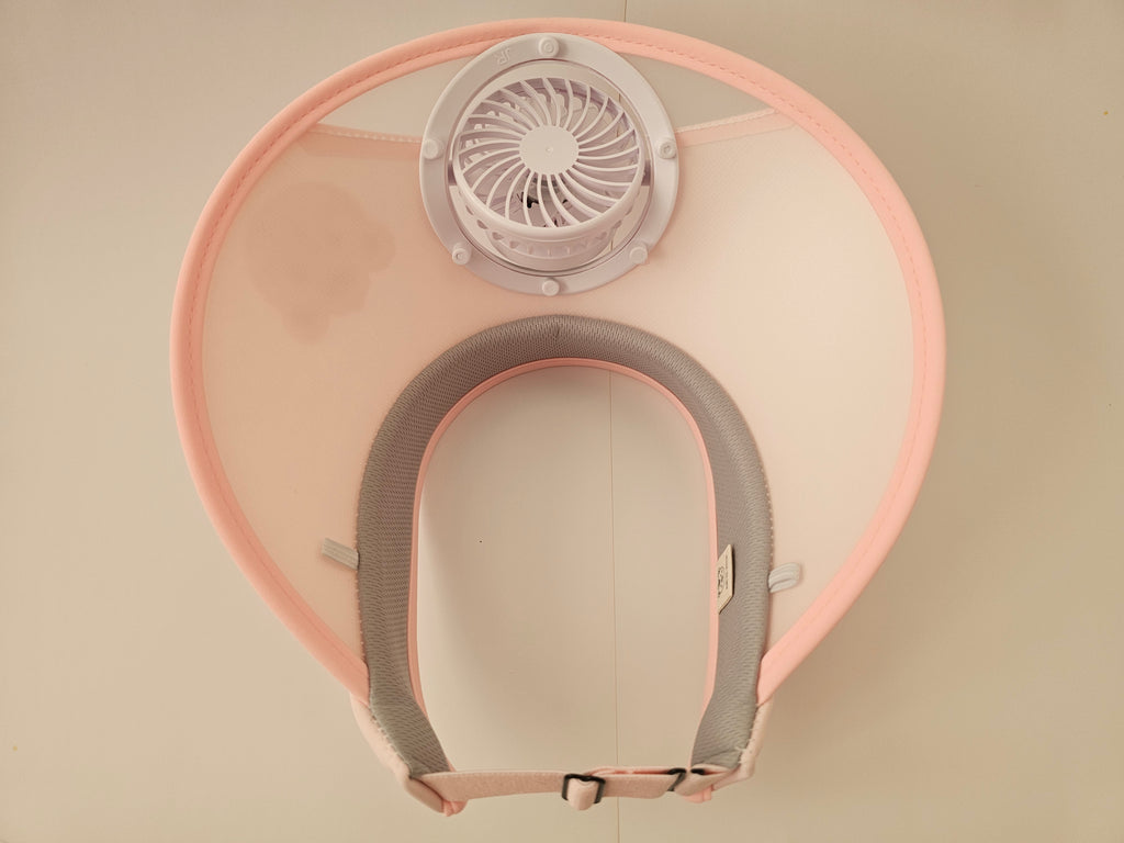 Solar Powered Fan Cap for Kids (Pink) – Eco-Friendly Cooling Hat for Outdoor Play